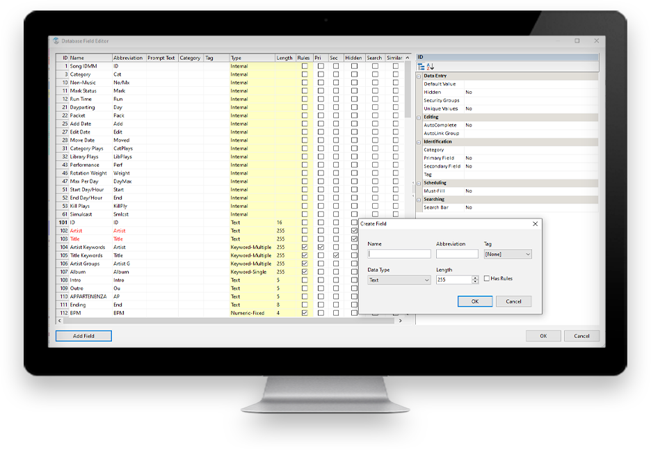 MusicMaster - Database